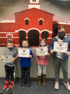 Elementary Students of the Month - December 2020