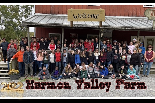 8th grade trip to Marmon Valley Farm